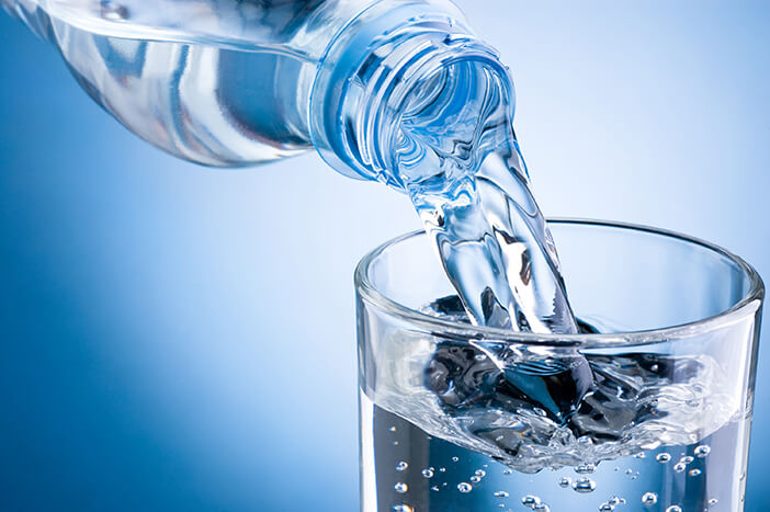 Kiszáradás ellen ivóvíz